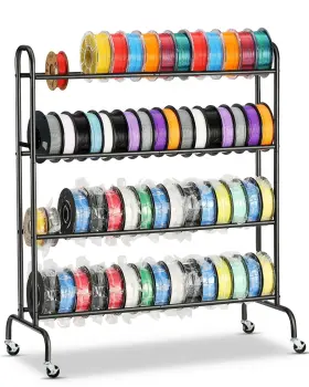 AH7100 AHOWPD Printer Filament Storage Rack Tier Rolling