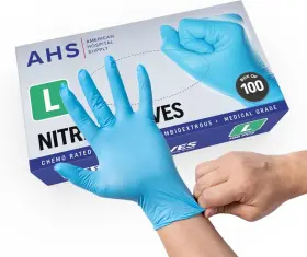 445024725783 AHS AMERICAN HOSPITAL SUPPLY Nitrile Gloves Pack