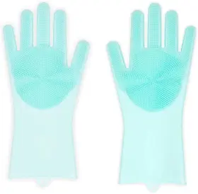 AZ2SGM ALAZCO Bpa Silicone Dishwashing Gloves Kitchen Gl