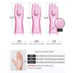 713482893243 ALIMAT PLUS Pack Cleaning Gloves Latex #2
