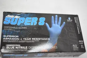63-338PF AMBI-DEX Disposable Nitrile Glove Powder Pack #2