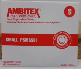 07319-000 AMBITEX Poly Disposable Gloves