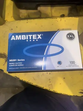 NXXL5201 AMBITEX Nitrile Gloves