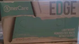 50992 AMERCARE Edge Powder Nitrile Exam Gloves