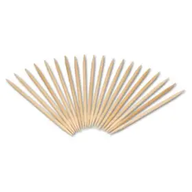 R820 AMERCARE Royal Paper Round Wood Toothpicks Natural