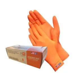 195893700721 AMERICAN SAFETY GLOVE Disposable Latex Protein