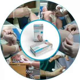 313052567583 AMMEX Disposable Exam Medical Gloves Mil Latex #3