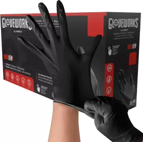 445048745798 AMMEX Gloveworks Nitrile Gloves