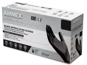 697383500410 AMMEX Nitrile Disposable Exam Medical Gloves Box