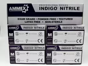 697383958785 AMMEX Nitrile Disposable Exam Medical Gloves #2