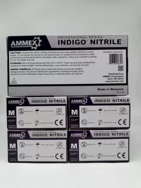 697383958785 AMMEX Nitrile Disposable Exam Medical Gloves