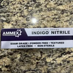 697383959447 AMMEX Box Nitrile Disposable Exam Medical Glove #3