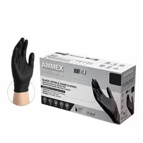 ABNPF46100 AMMEX Nitrile Exam Gloves Latex Powder