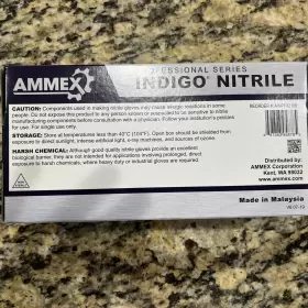 AINPF42100 AMMEX Nitrile Exam Gloves Latex Powder #2