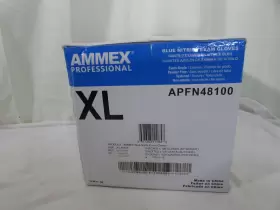 APFN48100 AMMEX Nitrile Gloves Powder
