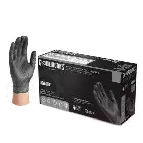GWBKQV42100 AMMEX Gloveworks Synthetic Gloves