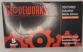 INPF44100-BX AMMEX Gloveworks Nitrile Mil Gloves Latex #3