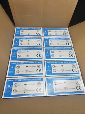VPF64100 AMMEX Exam Medical Gloves