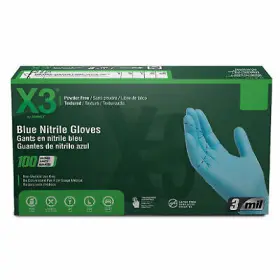 X348100BX AMMEX Pak Nitrile Powder Light