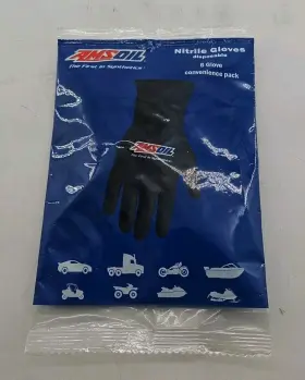 G3715 AMSOIL Disposable Nitrile Golves Glove Convenience Pack