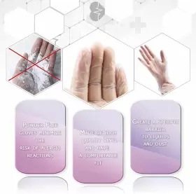 B081K49TXW AMZ MEDICAL SUPPLY Disposable Gloves Pack #2