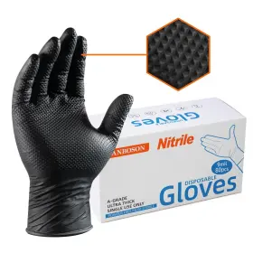 768346624334 ANBOSON Rubber Disposable Mechanix Nitrile