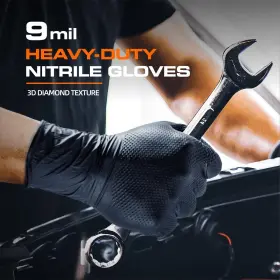 768346624365 ANBOSON Rubber Disposable Mechanix Nitrile #2