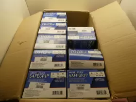 SG-375-XL ANSEL Disposable Latex Gloves Microflex Safegrip #3