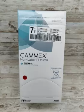 20685975 ANSELL Gammex Latex Pi Micro Surgical Gloves Sterile #3