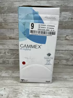 340063090 ANSELL Box Gammex Pi Hybrid Surgical Gloves Sterile