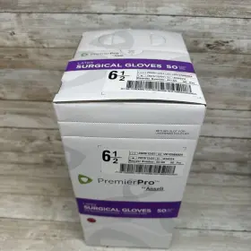 44165 ANSELL Premier Pro Latex Surgical Glove Sterile Box #3