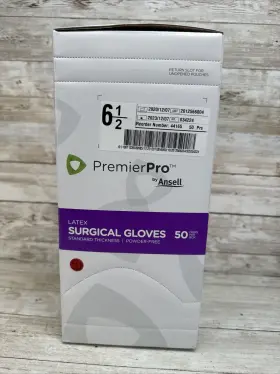 44165 ANSELL Premier Pro Latex Surgical Glove Sterile Box