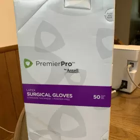 44185 ANSELL Box Premier Pro Polyisoprene Hybrid Surgical