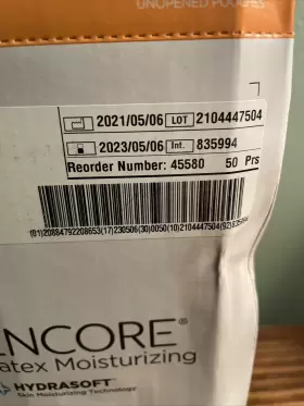 45580 ANSELL Encore Latex Moisturizing Surgical Gloves #2
