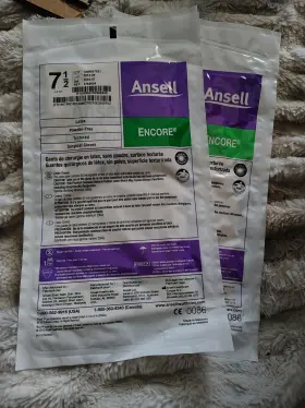 5785004 ANSELL Box Encore Sterile Latex Surgical Gloves
