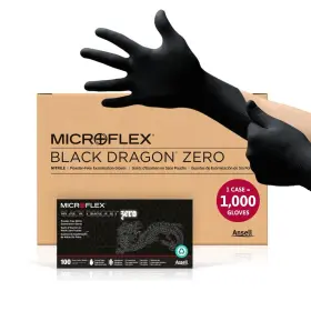 BD-1003-NPF-BOX ANSELL Microflex Dragon Nitrile Exam Gloves