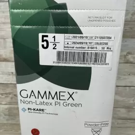 816815 ANSELL Gammex Novaplus Latex Pi Surgical Glove #2