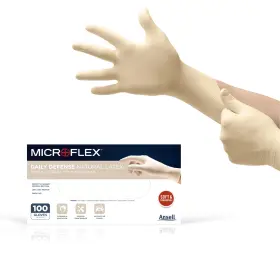 843659-EC ANSELL Microflex Defense Disposable Latex Gloves