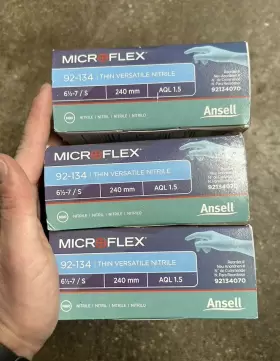 92-134 ANSELL Microflex Nitrile Gloves Pack #2