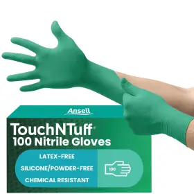 926XX ANSELL Touchntuff Nitrile Gloves Disposable Chemical