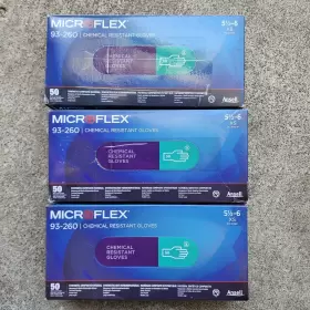93260090 ANSELL Microflex Nitrile Gloves Disposable