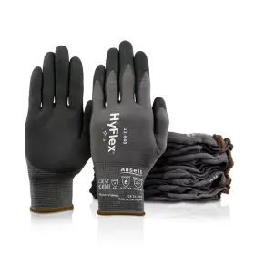 B00EW6POX6 ANSELL Hyflex Ergonomic Abrasion Nitrile Foam