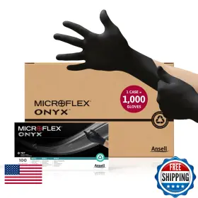 B074QPLDMV ANSELL Microflex Onyx Disposable Nitrile Exam