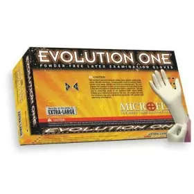 EV-2050-M ANSELL Evolution Latex Exam Gloves Mil Palm
