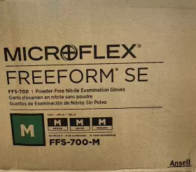 FFS-700-M ANSELL Microflex Freeform Nitrile Gloves #3