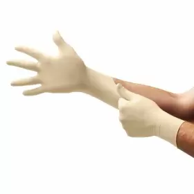 L923 ANSELL Exam Gloves Natural Rubber Latex Powder #2