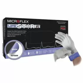 LSE-104 ANSELL High Risk Exam Nitrile Gloves Powder Exterior