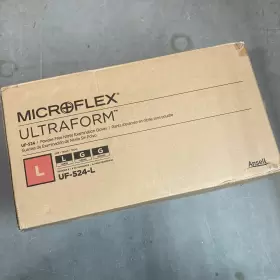 UF-524-L ANSELL MICROFLEX Gloves Ultraform Powder Nitrile