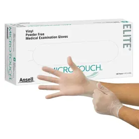 3092 ANSELL PERRY Micro Touch Elite Exam Gloves Powder