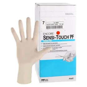 7824PF ANSELL PERRY Sensi Touch Sterile Latex Gloves Box